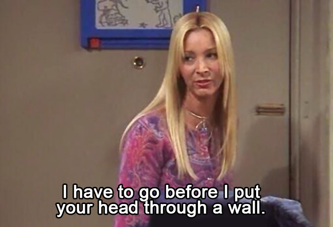 8 Times Phoebe Buffay Was Literally All of Us on 'Friends' - Life & Style