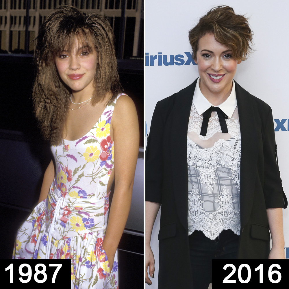 Alyssa milano charmed then and now
