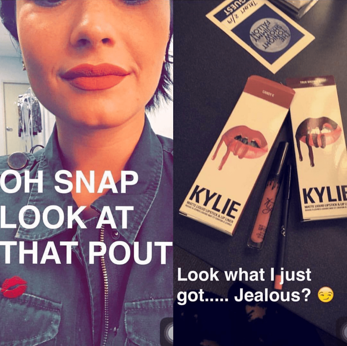 Demi lovato lip kit
