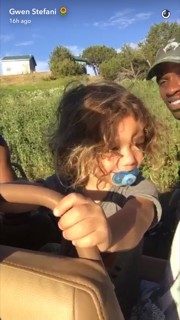 Gwen stefani snapchat 1