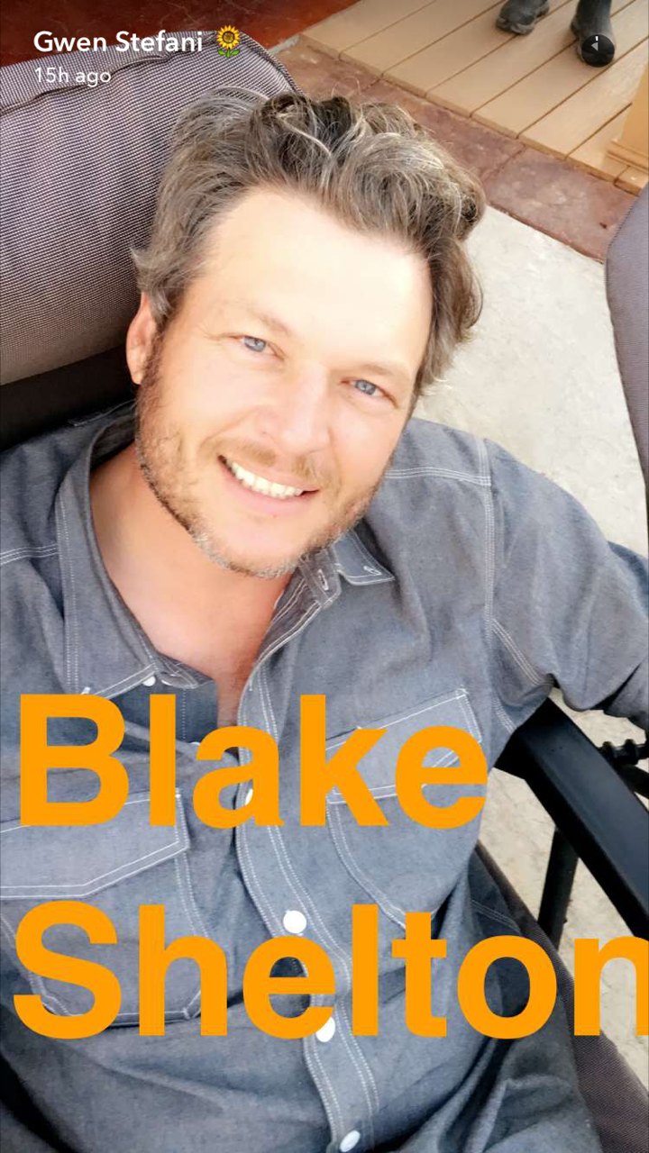 Gwen stefani snapchat 2