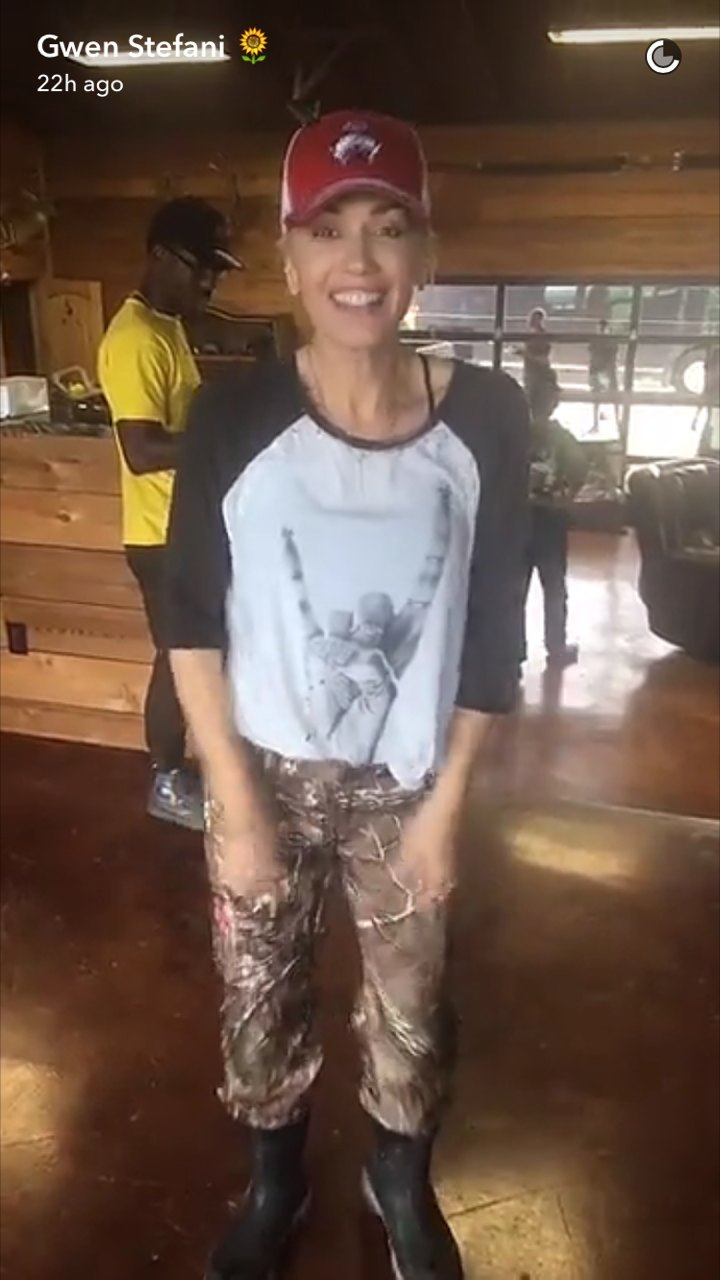 Gwen stefani snapchat 8
