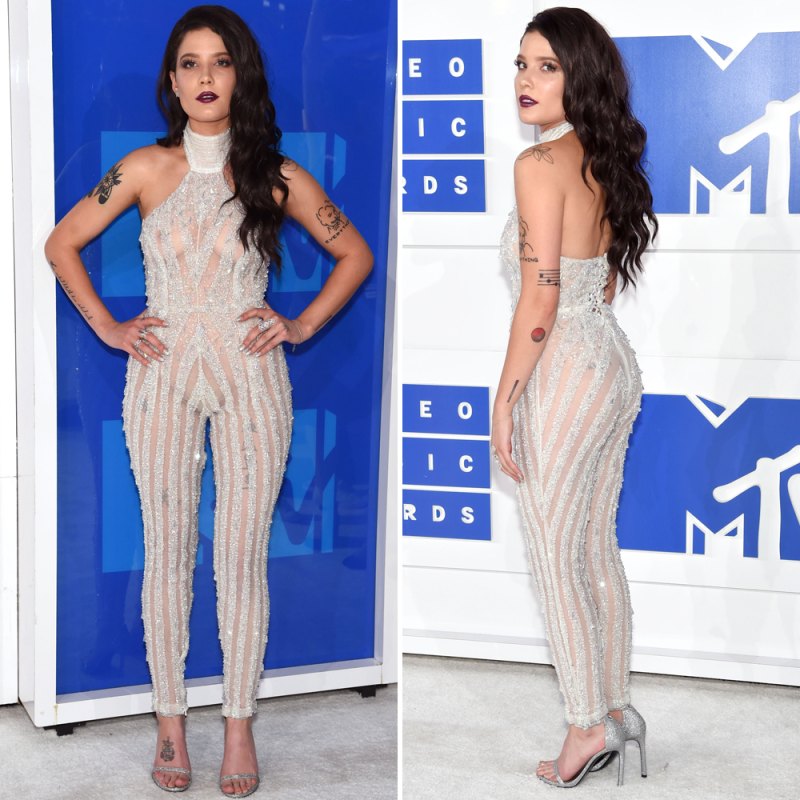 Halsey vmas revealing