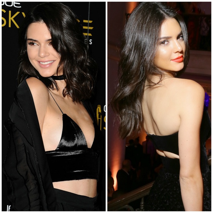 Kendall jenner hair long vs short