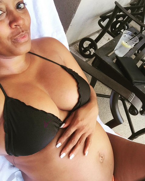 Lloyd bikini jordan Pregnant ‘Big