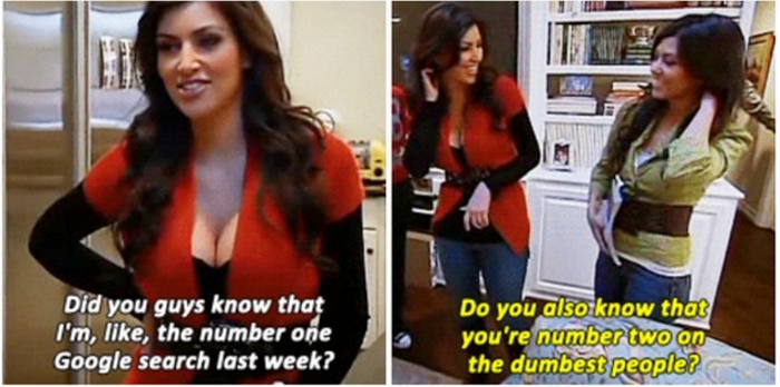 Kourtney kardashian insult