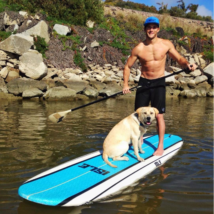 Scott eastwood dog
