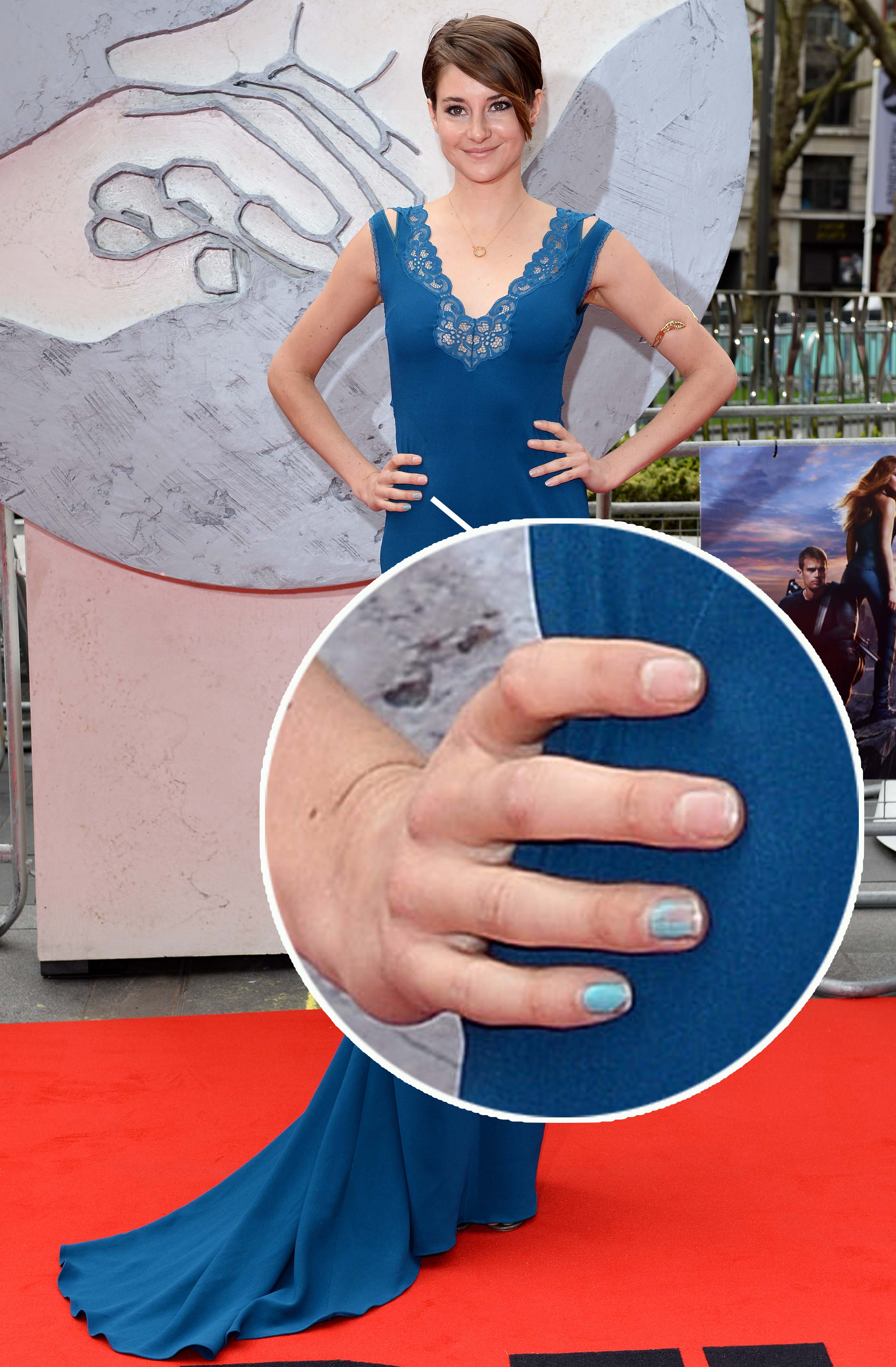 Shailene woodley nails