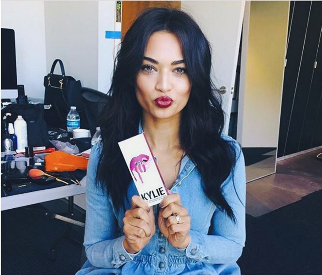 Shanina shaik lip kit