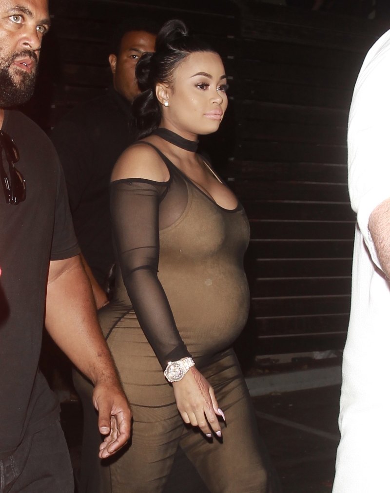 Blac chyna baby bump 2