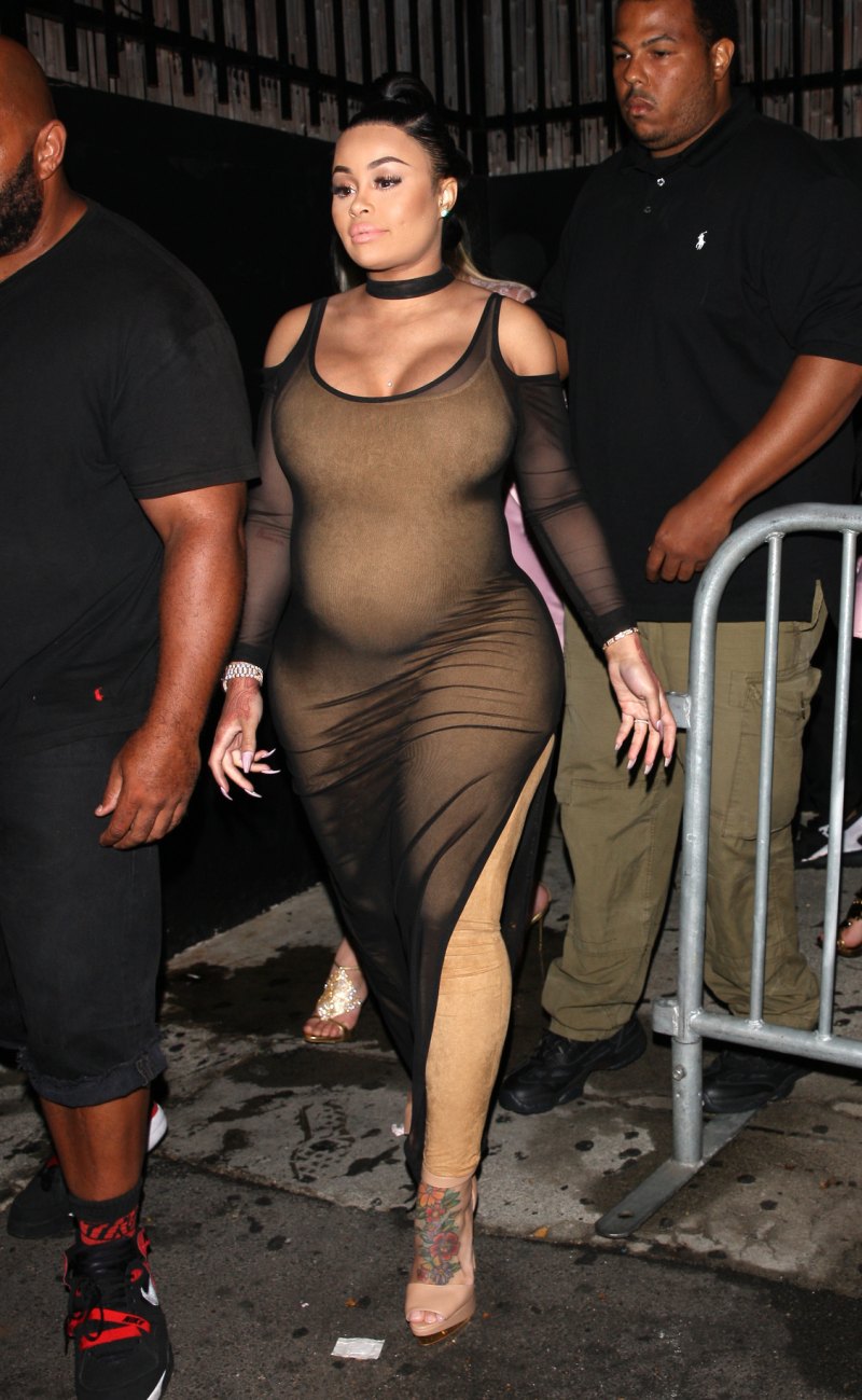 Blac chyna baby bump 3