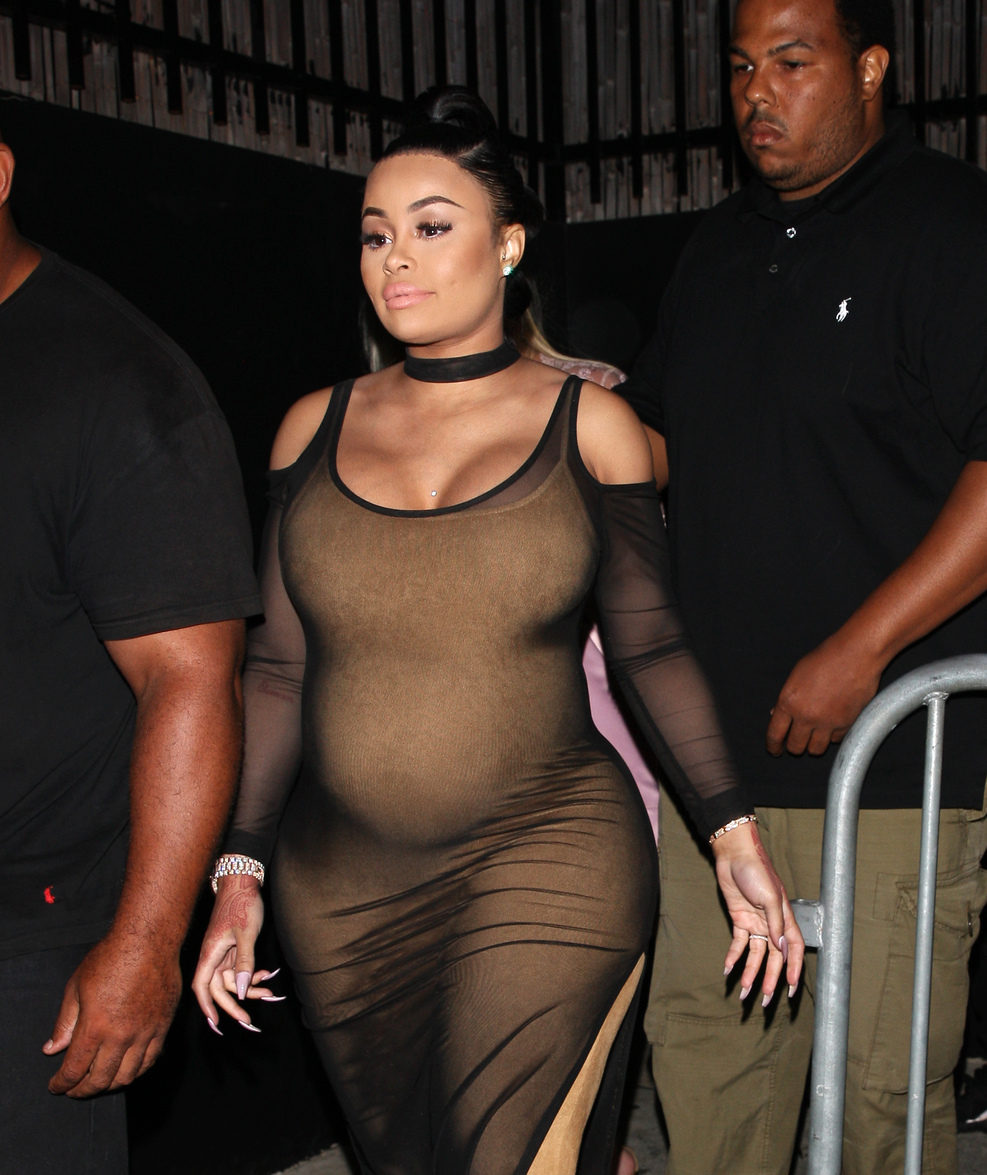 Blac chyna baby bump 4