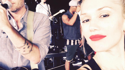 Gwen stefani blake shelton wedding pregnant