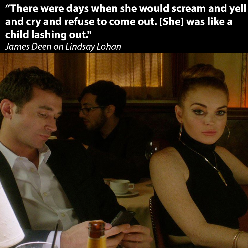 James deen lindsay lohan