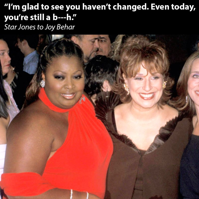 Joy behar star jones