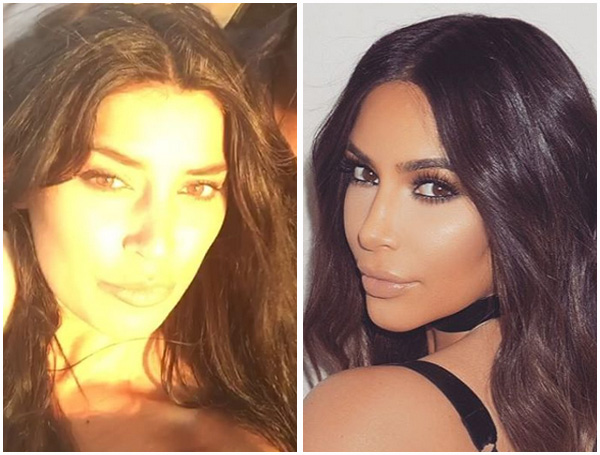 Kim kardashian lookalike nicole williams