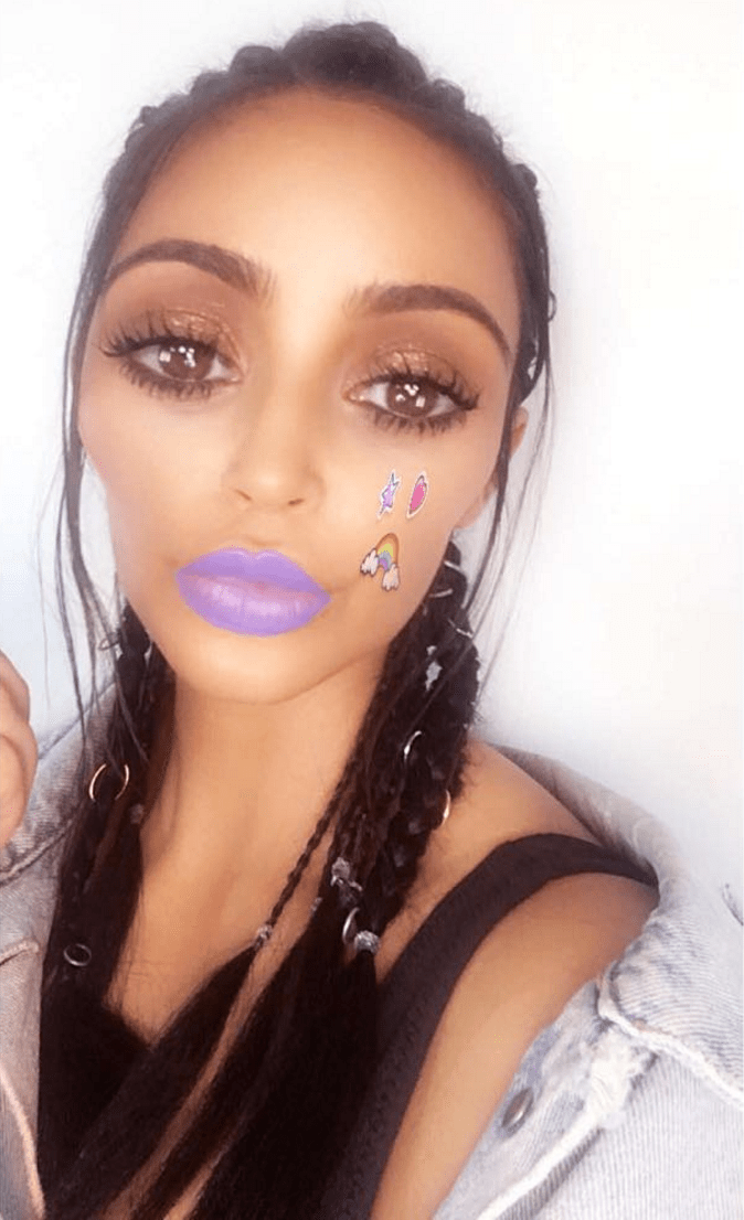 Kim kardashian snapchat 1