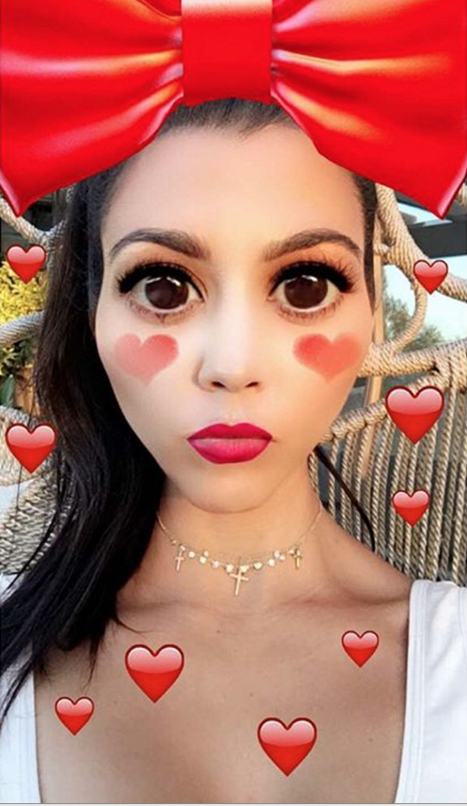 Kourtney kardashian snapchat 2
