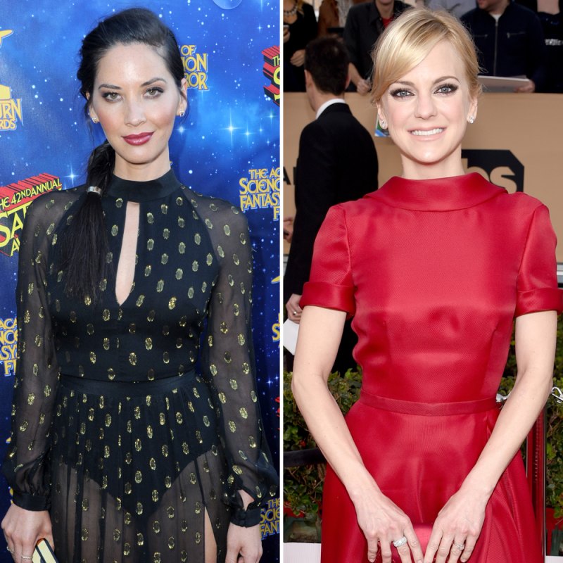 Olivia munn anna faris childbirth
