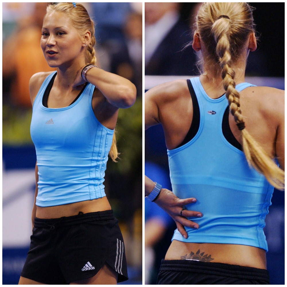 Tramp stamp anna kournikova
