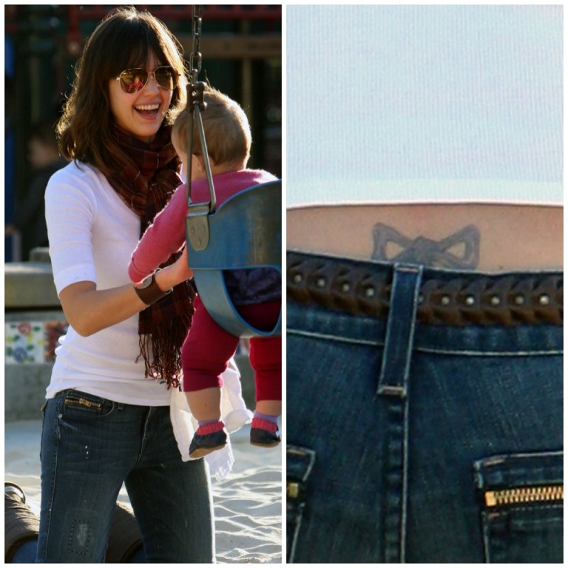 Tramp stamp jessica alba