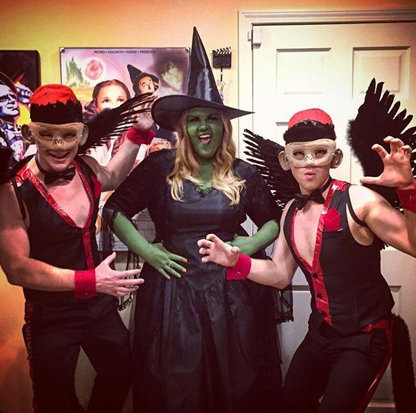 Ashley fink chris colfer 2 halloween