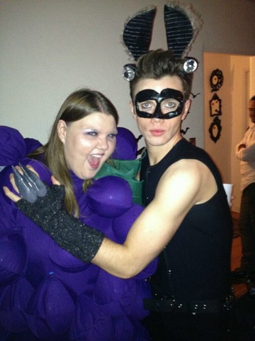 Ashley fink chris colfer halloween 3