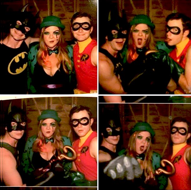 Ashley fink chris colfer halloween