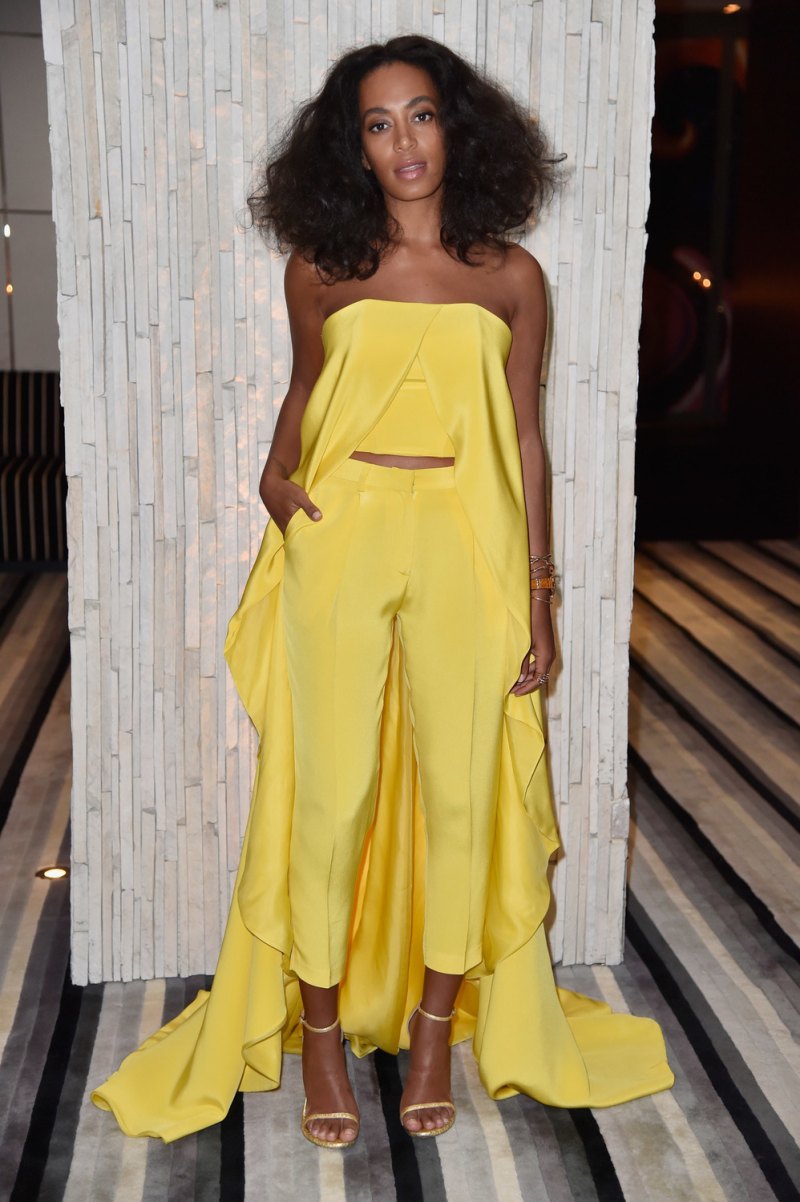 Celebs engaged young solange