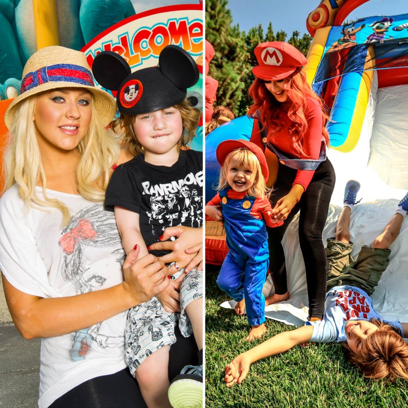 Christina aguilera mom