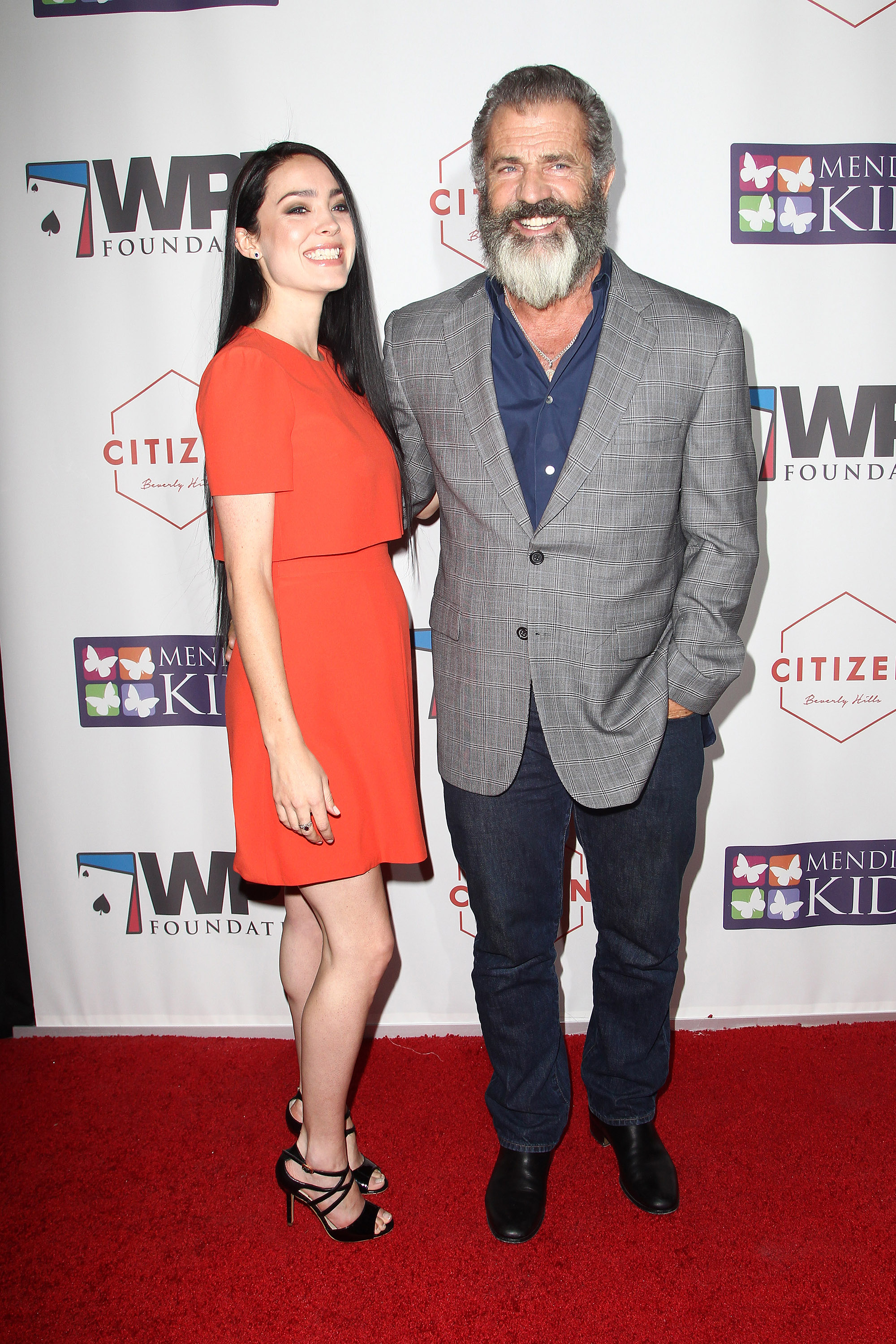 mel gibson rosalind ross getty