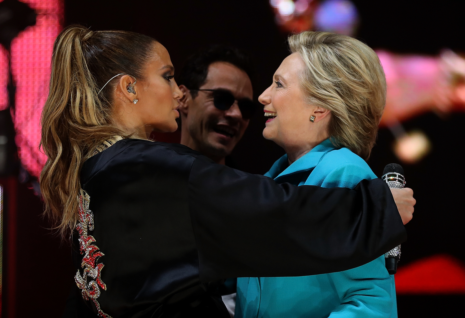 Jlo marc anthony hillary clinton 1