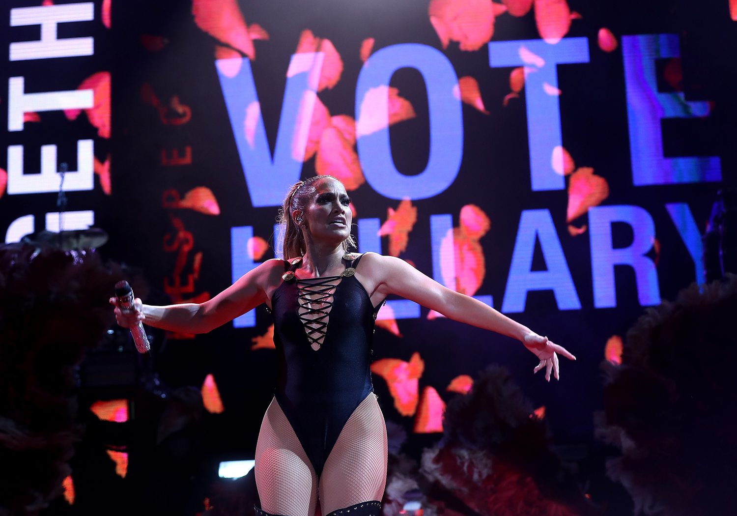 Jlo marc anthony hillary clinton 2