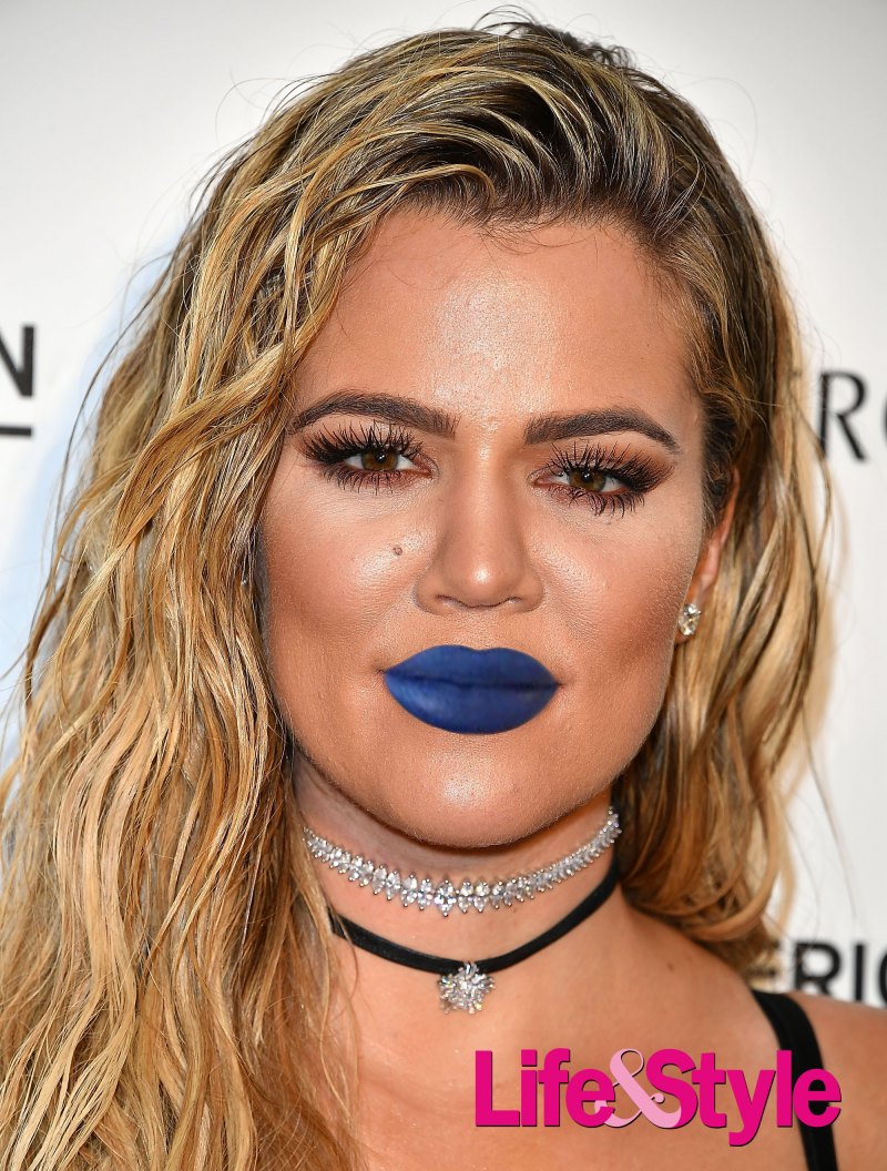 Khloe kardashian lips