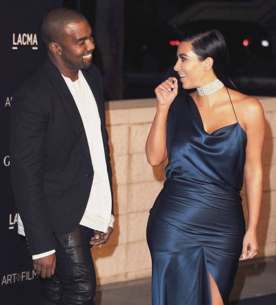 kim kardashian kanye west getty images