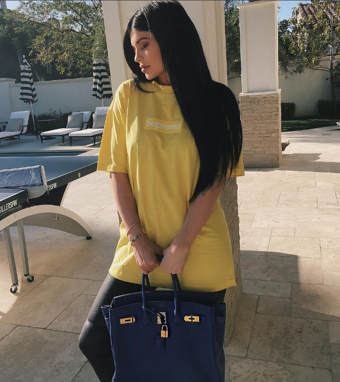 Kylie Jenner, Instagram