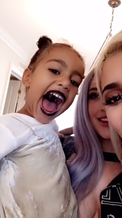 Kylie north snapchat