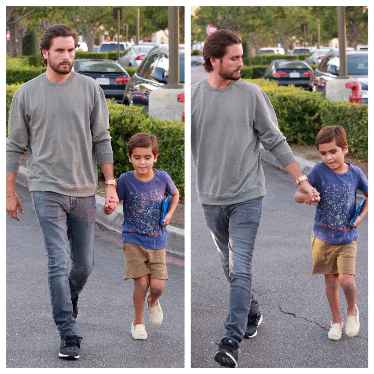 mason disick scott disick splash