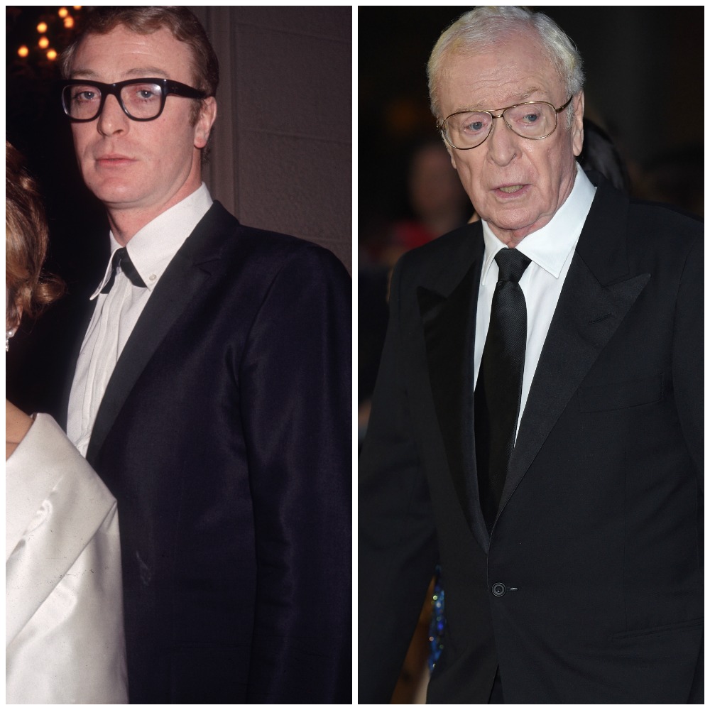 Michael caine then now