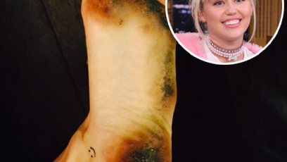 Miley cyrus feet