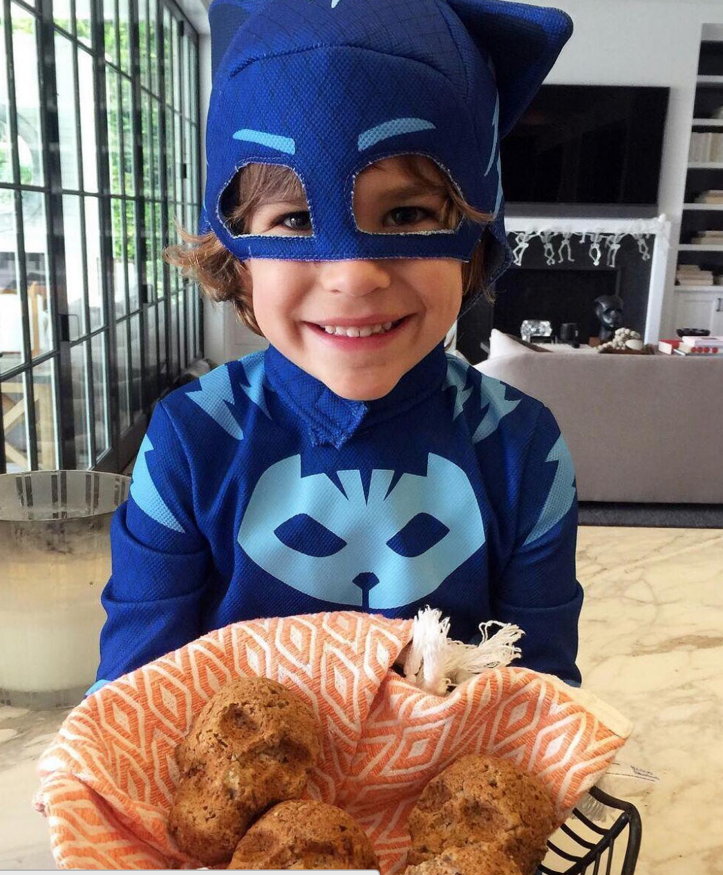 Molly sims son costume