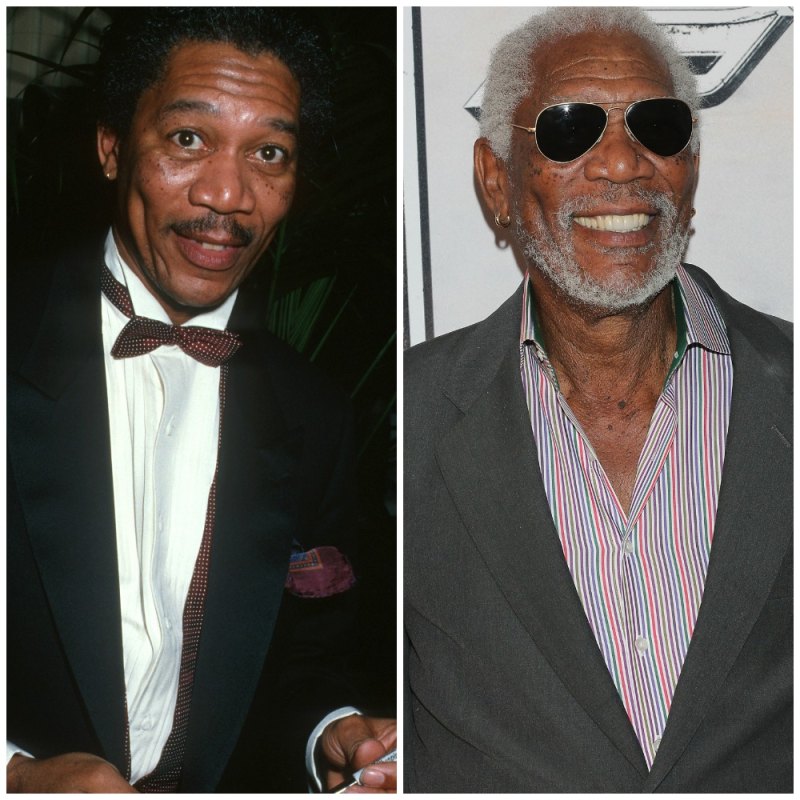 Morgan freeman then now