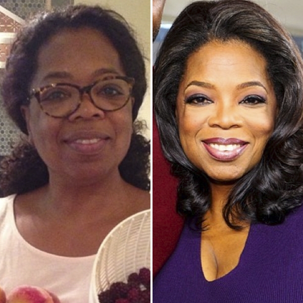 Oprah winfrey without makeup
