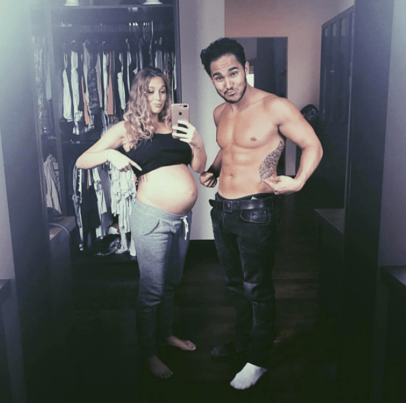 Alexa carlos penavega baby bump