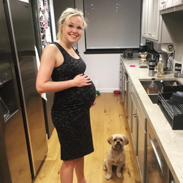 Alison Pill Flaunts Her Giant Baby Bump With a Mirror Selfie on Instagram! - Life & Style