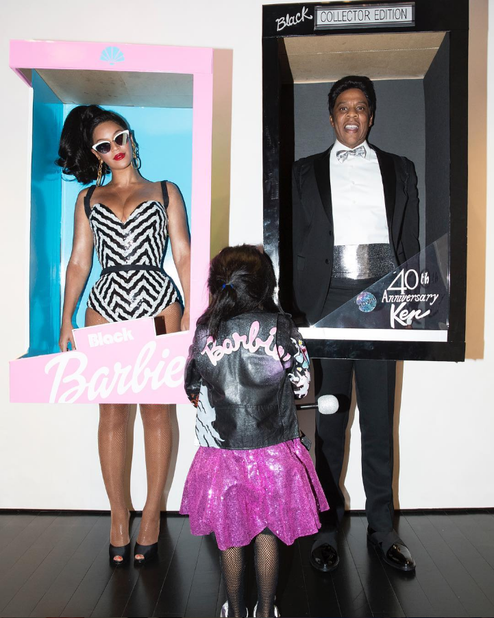 Beyonce halloween jayz blue barbie