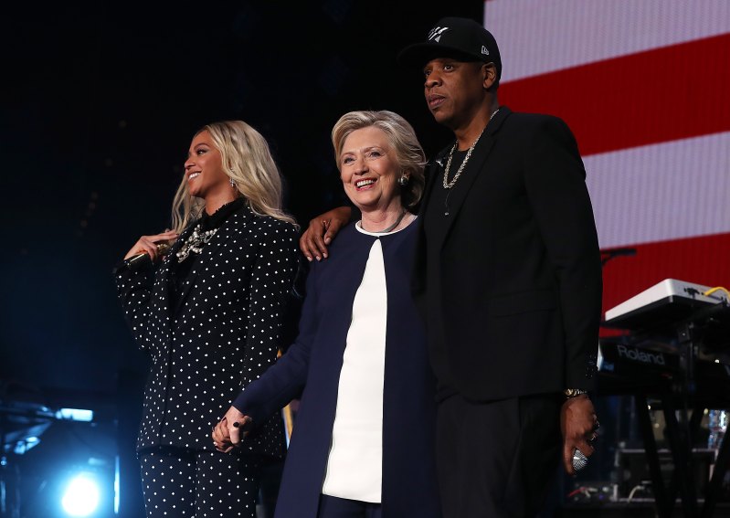 Beyonce jay z clinton