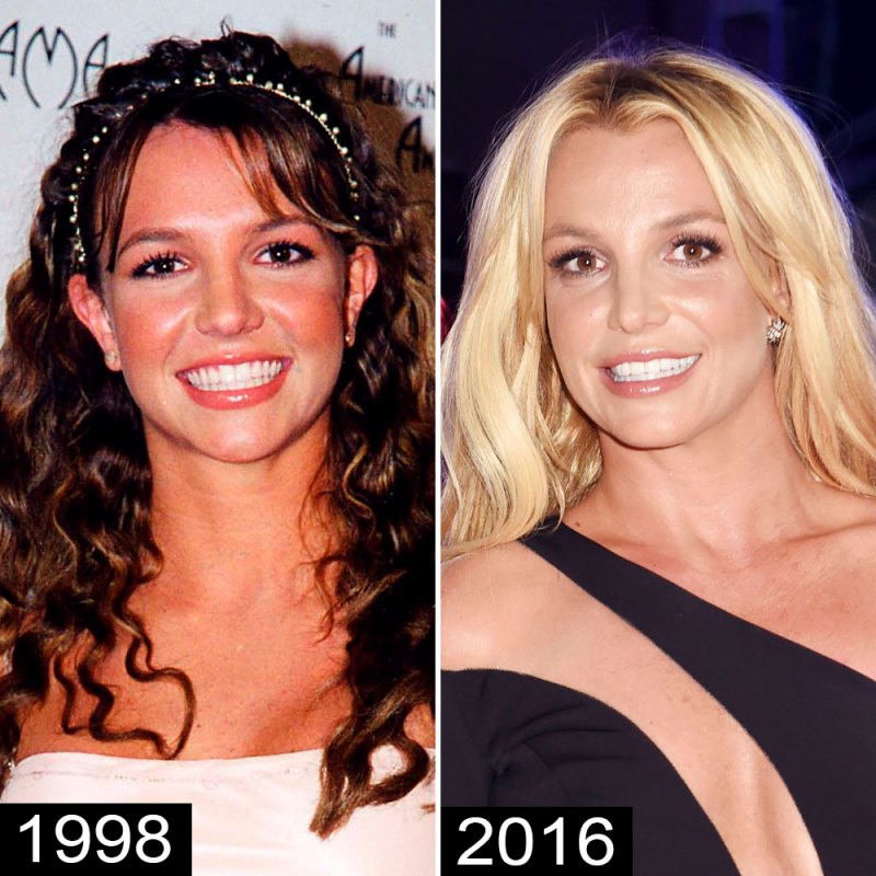 Britney spears then now