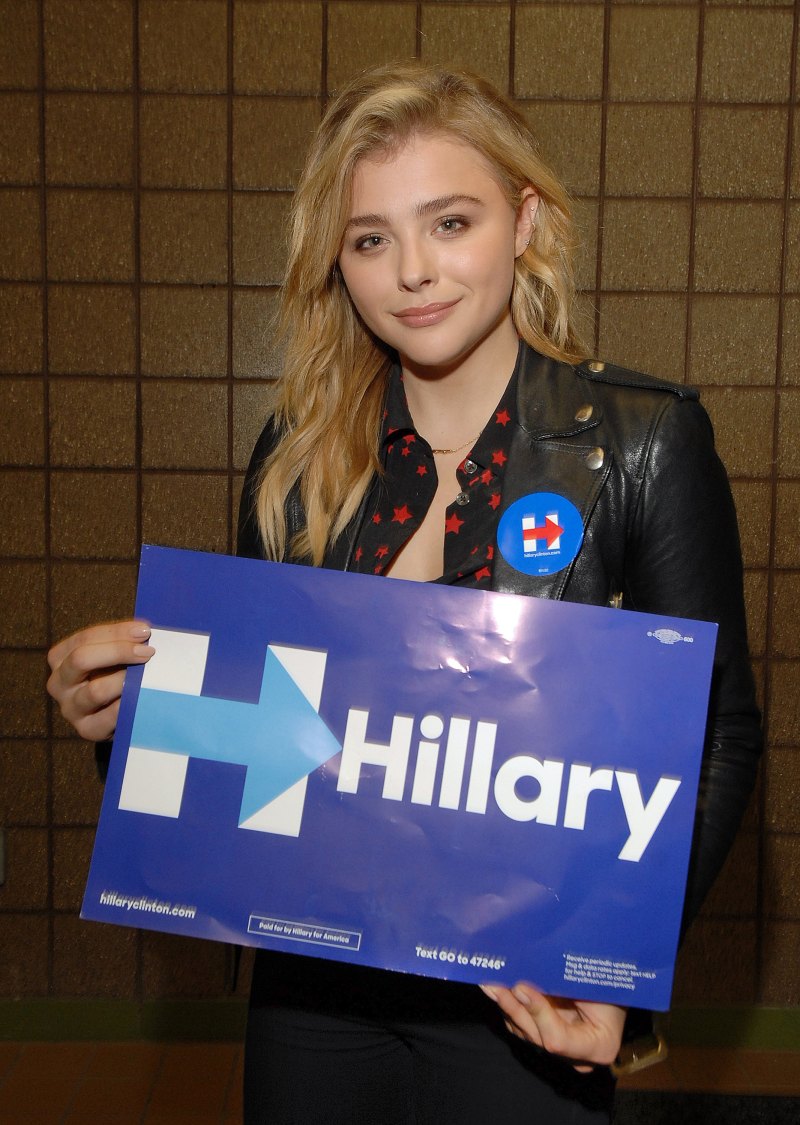 Chloe grace moretz clinton