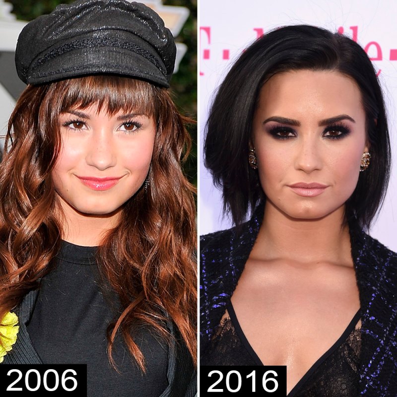 Demi lovato then now